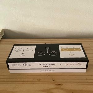 Jonathan Adler candles set of 3